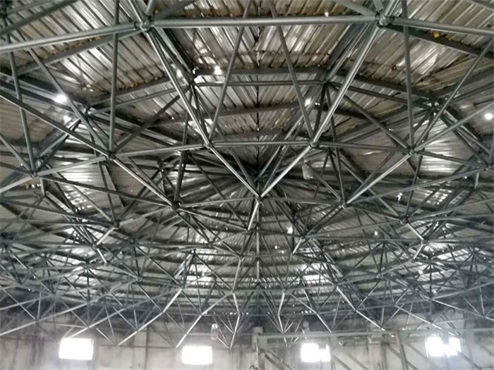洪湖洗煤厂蓄水池网架
